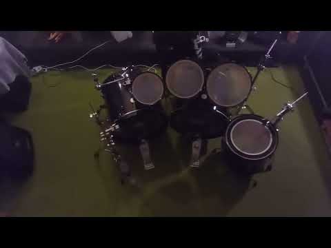 Pearl Joey Jordison, set up kit. #slipknot #joeyjordison  #pearl #metal #drumset #drums