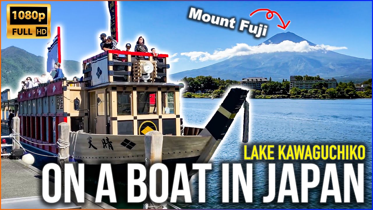 Delve into the captivating Lake Kawaguchiko Sightseeing Boat ride.