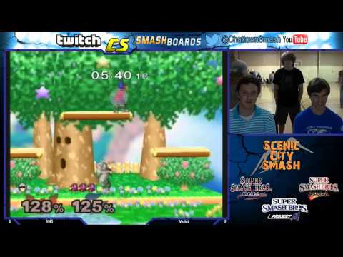 SCS SSBM Singles: Moist (Fox, Captain Falcon) vs SNS (Falco)