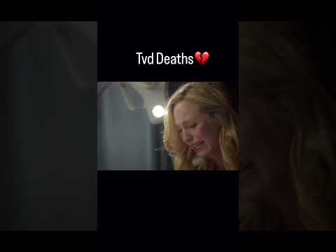 Most heartbreaking deaths🥺 Whose death made you sad?#enzo #jenna #liz #bonnie #elenagilbert #tvd