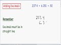 How to Add Decimals