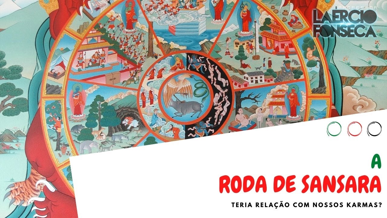 A RODA de SANSARA e sua RELAÇÃO com nossos KARMAS | Prof. Laércio Fonseca | Prof. Laércio Fonseca
