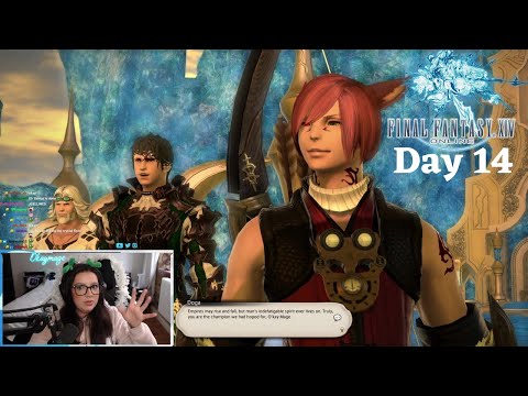 FFXIV MSQ Day 14 First Time [ARR] - Syrcus Tower