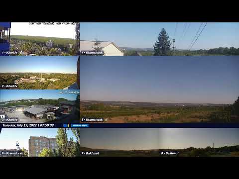 Live views from Ukraine 7/18/2022 B #Kharkiv #Kramatorsk #Bakhmut