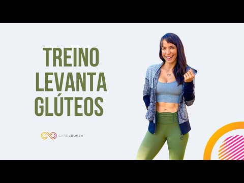 🔴 Treino endurece popo 20 minutos - Carol Borba
