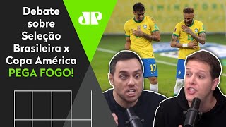 ‘É uma incoerência dos jogadores’; pega fogo o debate seleção x Copa América