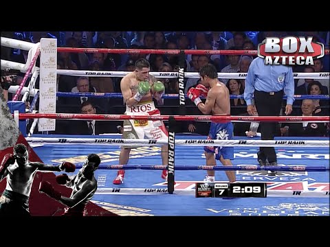 Pacquiao regresó y le dio una lección de boxeo a Brandon Ríos