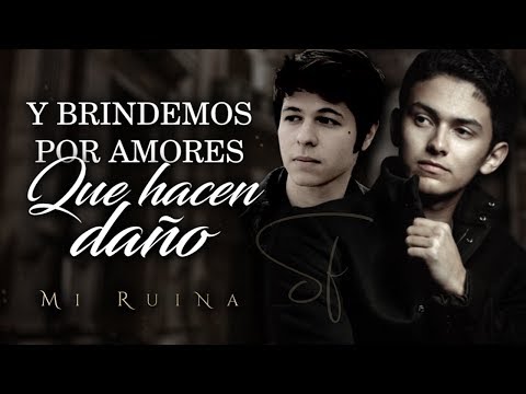 (LETRA) ¨MI RUINA¨ - Marco Álvarez Ft Saúl Fimbres (Lyric Video)