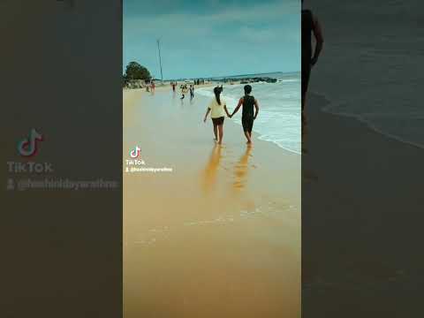 මිහිරැතිම තැනක එයා එක්ක මීට අවුරුදු 2කට කලින් ✨️🦋 මීගමූ beach !!! #shorts #short #beach