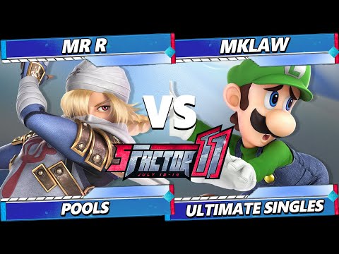 Pre S Factor 11 - Mr.R (Sheik) Vs. MKLaw (Luigi) Smash Ultimate - SSBU