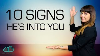 Subtle Signs He's Into You (Body Language SECRETS)