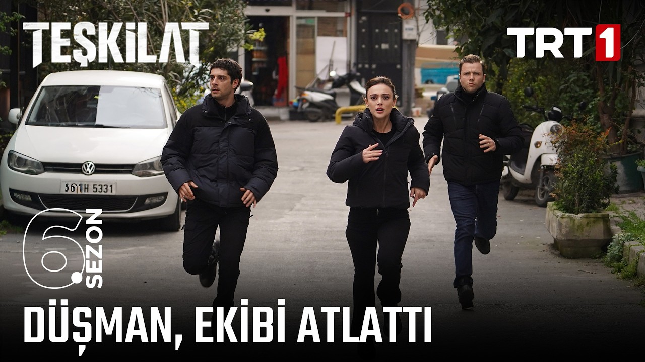 Altay ve Hilal'e "düğün konvoyu" numarası! | #Teşkilat 177. Bölüm