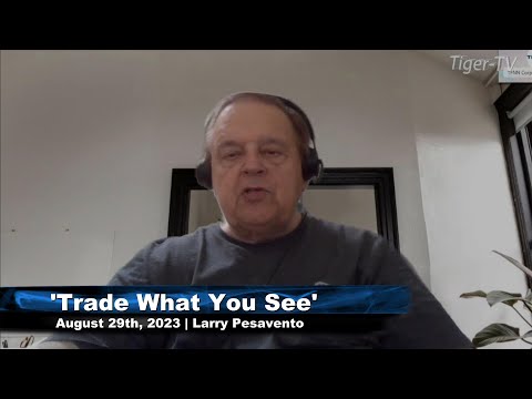 August 29th, Trade What You See with Larry Pesavento on TFNN - 2023