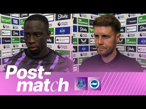 POST-MATCH | Hurzeler & Minteh | Everton v Brighton