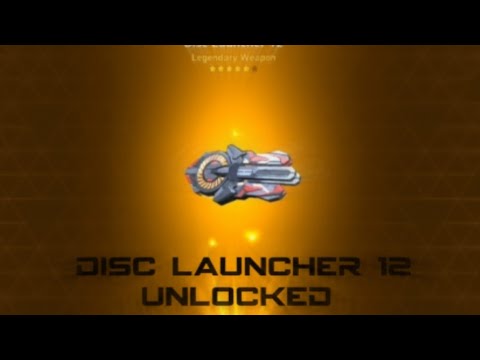 Disc Launcher 12 unlocked|Mech Arena