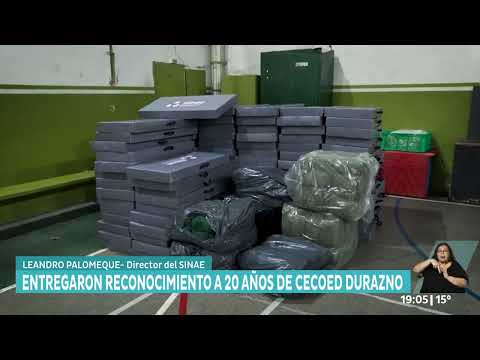 SINAE trabaja en Centro Coordinador de Emergencias de Durazno para convertirlo en polo de acopio