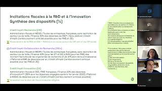Optimisation financiere et fiscale de l&rsquo;innovation [So Deep Tech]