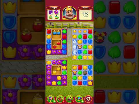 Statisfying Destroy Royal Match Level 1825 #games #royalmatch #music #short #statisfying #destroy