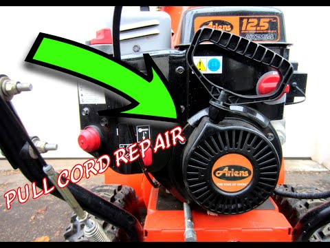 Snowblower Pull Cord Repair - video