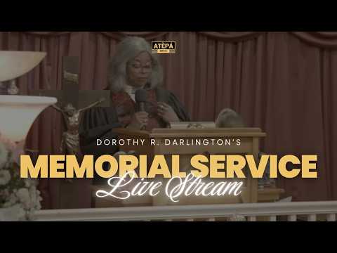 Dorothy R. Darlington Memorial Service | Live Stream | February 10, 2026