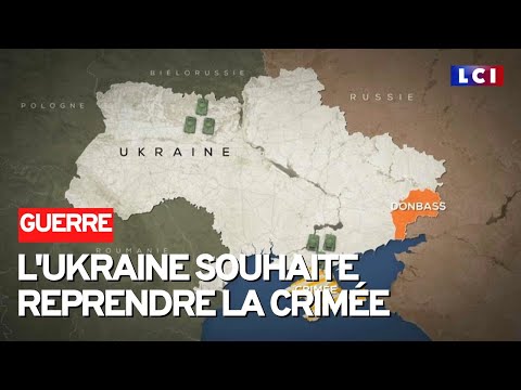 L'Ukraine souhaite reprendre la Crimée