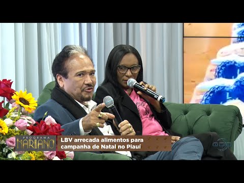 LBV arrecada alimentos para campanha de Natal no Piauí 26 11 2022