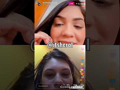 Mc Henny e Carolinne Silver | live 12.07 parte 2