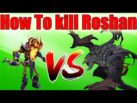 DoTa 2 How To kill Roshan Clinkz Patch 7.32g