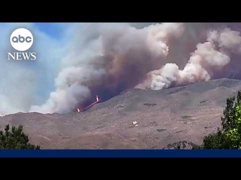Nevada under state of emergency amid fast-moving wildfires