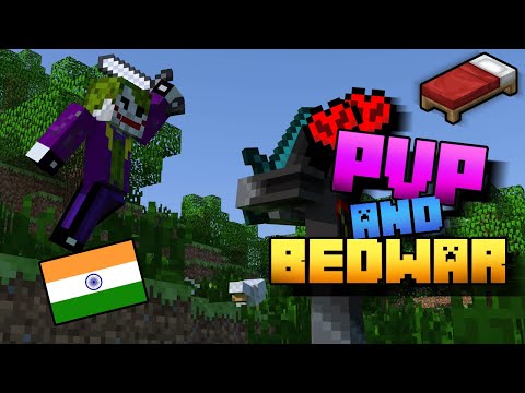 Minecraft survival in hindi smp anyone can join and bedwar later #survivalminecrafthindi #bedwars