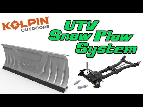 Kolpin Outdoors UTV Snow Plow System