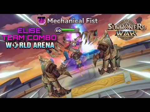 Elise Team Combo in World Arena - Summoners War