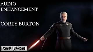 Remastered Voice Line Showcase - Count Dooku