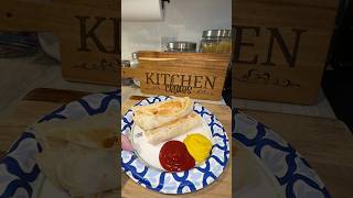 Hotdog, egg and cheese wraps #easyrecipes