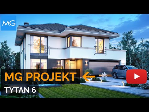 Projekt domu Tytan 6 MG Projekt - 164.11 m²