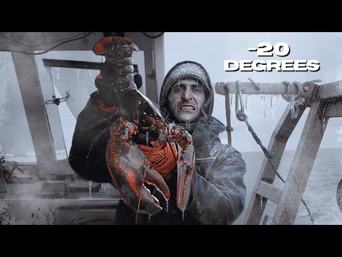 Catching GIANT Lobsters in Dangerous Arctic Conditions!