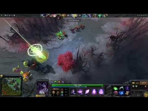 Templar Assassin 4/4/4 K/D/A 436 XPM 368 GPM 149/12 LH/DN
