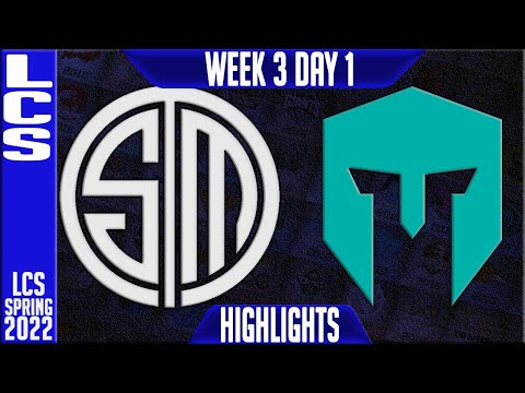 TSM vs IMT Highlights | LCS Spring 2022 W3D1 | Team Solomid vs Immortals