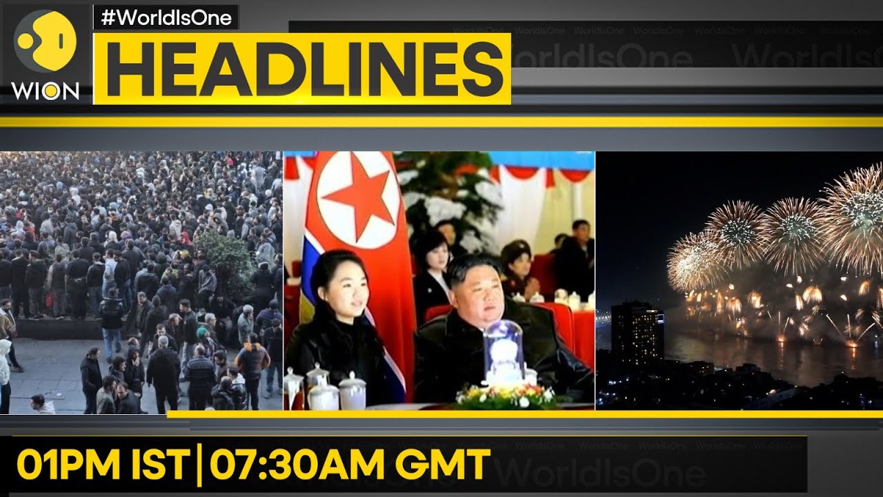 Rio: Millions Welcome 2026 at Copacabana | Kim Rings New Year with Wife, Daughter | WION HEADLINES