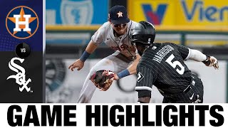 Astros vs. White Sox Game Highlights (8/15/22) | MLB Highlights