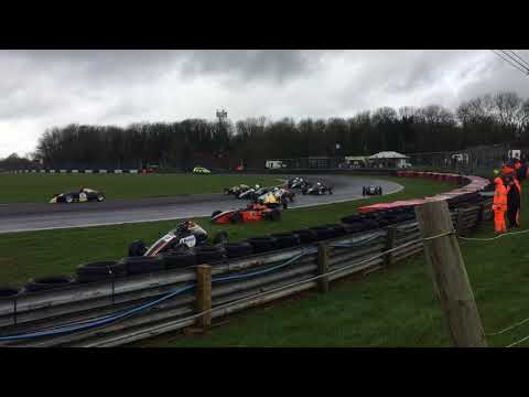 750 motor club Formula Vee crash Castle Combe 2018