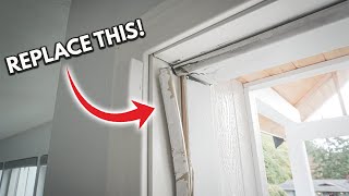 How To Replace A Door Weatherstrip Seal To Stop Rain, Wind, Pest From Entering Your House! EASY DIY