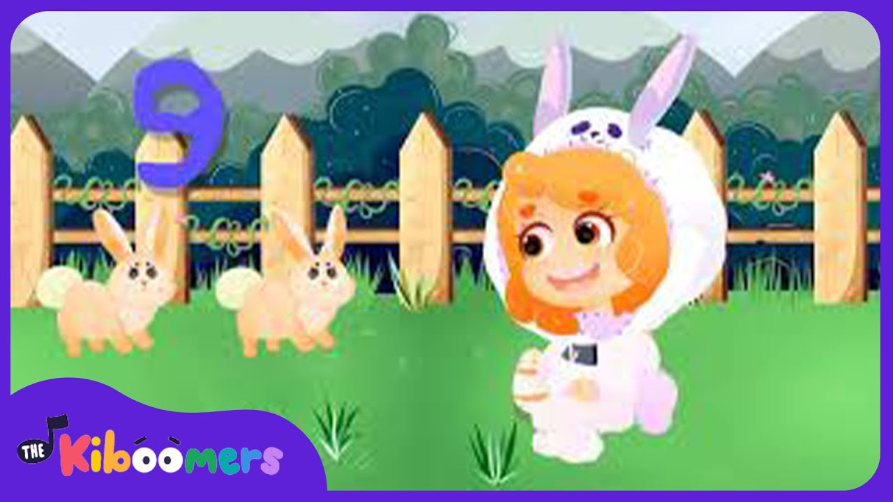 Ten Easter Bunnies - The Kiboomers Preschool Songs & Nursery Rhymes for Counting