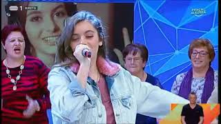 Rita Laranjeira na Praça da Alegria - RTP1