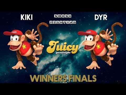 JuicySmashNight #26 - Winners Finals - Dyr v. Kiki (GAME 1, 2)