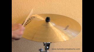Video thumbnail for Istanbul Mehmet Traditional Medium Ride 20" by Dlikin Drums Production