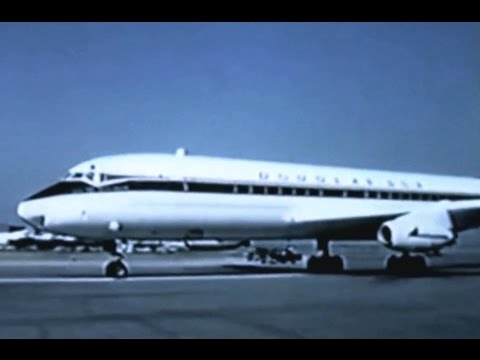 Douglas DC-8 Jetliner Promo Film - 1958
