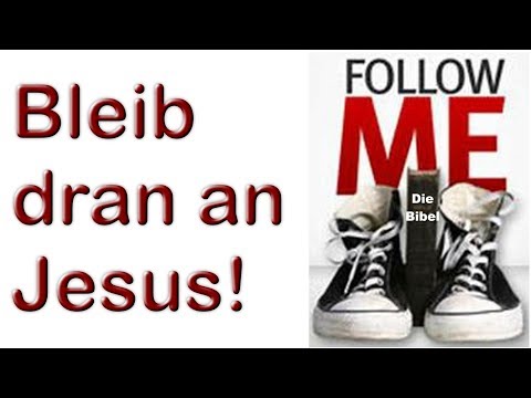 "Bleib dran an Jesus!" - Predigt über Kolosser 2,12-15