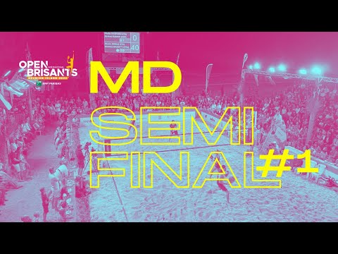 1/2 FINALE HOMMES #1 | OPEN des BRISANTS 2022 Sand Series Réunion BEACH TENNIS