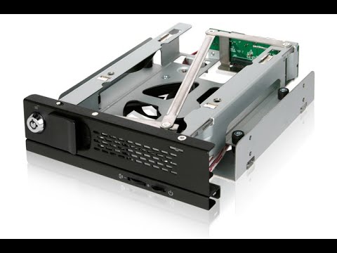 Cremax ICY DOCK MB971SP-B DuoSwap nuimamas rėmas video